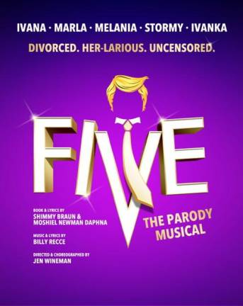 Playbill of “<i>Five the Parody Musical.</i>” Photo: Theater 555