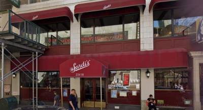 A 16 year-old boy was shot in front of the famous Theatre District restaurant Sardi’s on Halloween night.