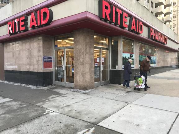 A Rite Aid on Columbus Avenue at West 97th Street. The pharmacy chain, which has been shuttering some of its Manhattan shops since it was acquired by Duane Reade / Walgreens, now operates 27 locations, down from 36 just five years ago.
