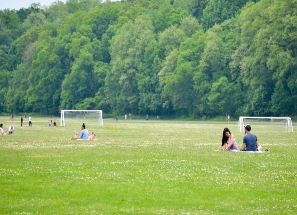 The Parks Department urges all users of the city’s green spaces, such as Van Cortlandt Park in the Bronx (above) to never leave trash behind. Photo: NYC Parks Dept.