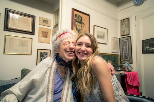 A focus on intergenerational connections at DOROT. Photo: Alan Awakim