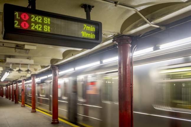 David J. Brenner is working with the New York City Transit Authority on a test of traditional UV light for disinfecting subway cars.