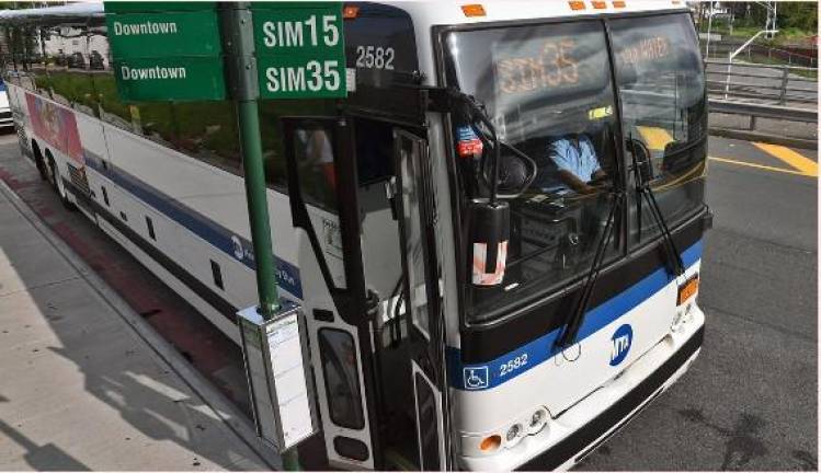 The MTA says that each of its 5,840 buses gets replaced every 12 years. That means over the next 20 years, the MTA will need to replace the entire fleet. Photo: MTA