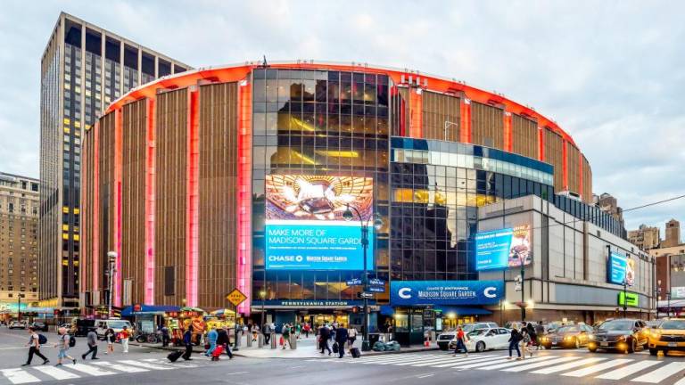 Madison Square Garden will be rocking this playoff season with both Knicks and Rangers in the hunt for a championship. Photo: Wikimedia Commons