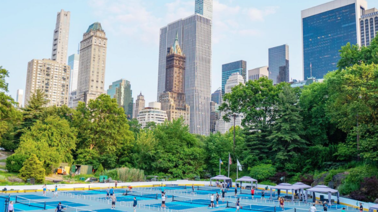 Wollman Rink’s Pickle Courts Will Now Be A Summer Staple