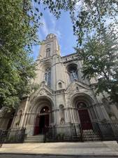 Most Holy Redeemer Church, which parishioners and preservationists are fighting to save.