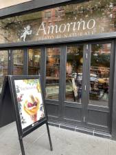 Amorino sources organic ingredients for their gelato. Photo: Sofia Cipriano