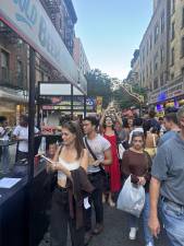 Mulberry Street was jammed Sept. 13 for the San Gennaro Festival, which runs through Sept. 21.