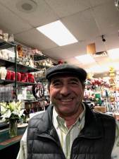 Larry DeVito and his beloved hat, a beret his daughter brought him back from Italy, which he wore every winter for 16 years. Photo courtesy of Janine DeVito