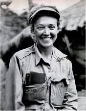 Legendary war correspondent Marguerite “Maggie” Higgins, whose career stretched from WWII to the Vietnam War, is the subject of new bio “Fierce Ambition” by Jennet Conant. Photo: Carl Mydans, Wikimedia Commons.