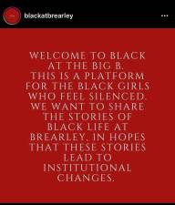Introductory post for BlackatBrearley on Instagram.