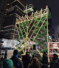 The World’s Largest Menorah at Grand Army Plaza, Hanukkah, Dec. 14, 2025.