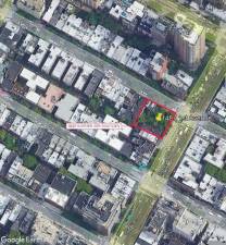 Overhead view of brownfield site on East 78th and First Ave. that DEC says must be cleaned up before developer can begin building new 35 story luxury condo tower. Public comment period is now open. Photo: NYS Department of Environmental Conservation