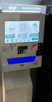 The vending machines, installed near communal spaces in CUNY John Jay College, carry emergency contraception alongside other goods.
