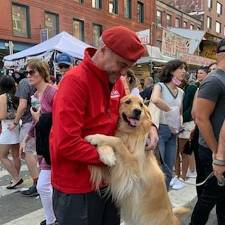 Mayoral candidate Curtis Sliwa. Photo via Curtis Sliwa for NYC Mayor on Twitter