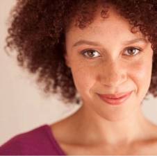 Eryn Barnes, a New York-based dancer, posing for her headshot. Photo courtesy of Eryn Barnes