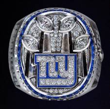 Those were the days! A Giants Super Bowl 46 ring.