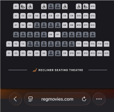The Regal Theater in Times Square, with its posh recliner seat chairs, sold only 25 tickets on opening night of <i>Melania, </i>the eponymously named documentary starring first lady Melania Trump.