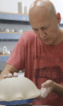 Restaurateur/pottery professional Marshall Blair.