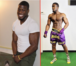 Bodybuilder Jerry Genesis who was indicted in a $100,000 rental scam.