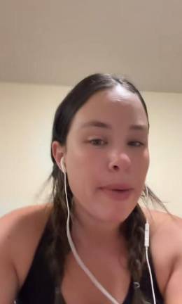A marketing executive who goes by Carolyn D. on TikTok posted a now-viral video of her experience with cockroaches entering her apartment after a bathroom ceiling collapsed.