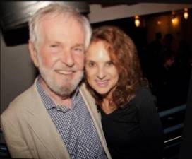 The Academy Award-winning director Robert Benton with our entertainment columnist Michele Willens. He passed on May 11 at the age of 92.