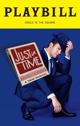 The Tony-nominated show <i>Just in Time,</i> with Jonathan Groff.