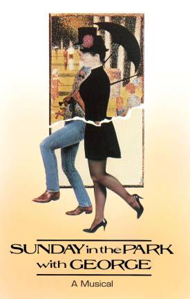 Verlizzo appropriated a portion of George Seurat's &quot;A Sunday on La Grande Jatte&quot; for his show art for the musical &quot;Sunday in the Park with George.&quot;