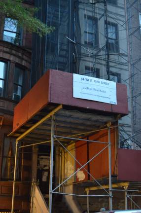 44 West 73rd Street. Photo by Daniel Fitzsimmons.