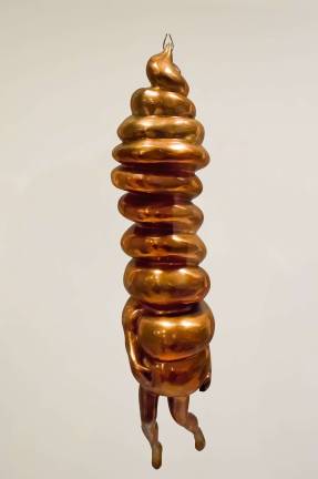 Bourgeois’ 1984 bronze sculpture, “Spiral Woman,” speaks through elements of the artist’s unique visual language. Photo: Adel Gorgy
