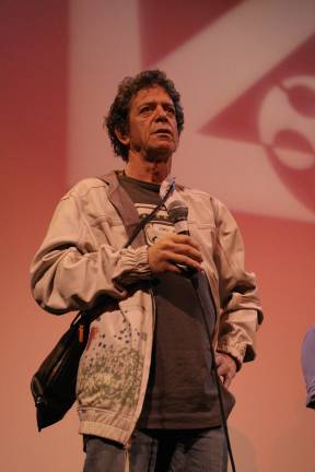 Lou Reed performs at SXSW in 2008.
