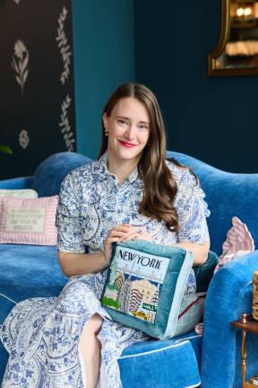 Penny Linn founder Krista LeRay has expanded her successful needlepoint business to Chelsea, bringing her love of stitching to New Yorkers of all ages.