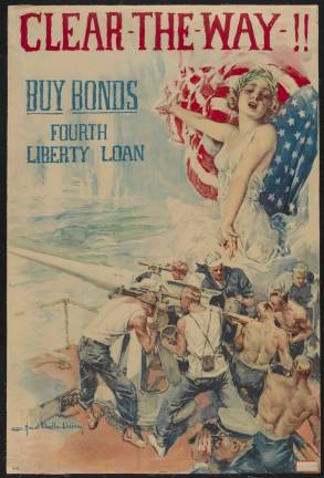 Howard Chandler Christy (1872-1952), &quot;Clear the Way!!,&quot; c. 1917.&#xa0;Museum of the City of New York, gift of John W. Campbell.