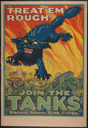August William Hutaf, &quot;Treat 'em Rough,&quot; c. 1918.&#xa0;Museum of the City of New York, gift of John W. Campbell.