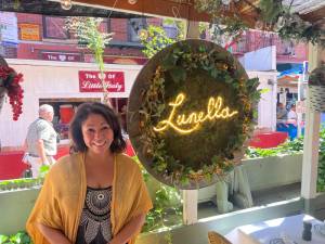 Rosanna Russo, who took over Lunella’s, the restaurant started by her parents on Mulberry St., is also the head of the Little Italy Merchant’s Association. Photo: Angela Barbuti