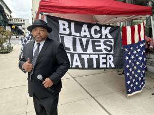 Jomo Williams, candidate for City Council in District 7. Photo: Agha Haider Raza