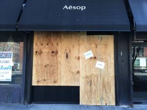 Aesop store on Ninth Avenue in Chelsea.