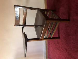 Vintage school desk/chair found in the East Village circa 1994. Photo: Lorraine Duffy Merkl