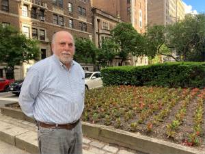 The author on Park Avenue. Photo courtesy of Michael Zisser