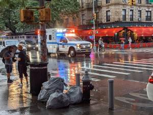 Ambulance in the rain. Photo: Eden, Janine and Jim, via Flickr