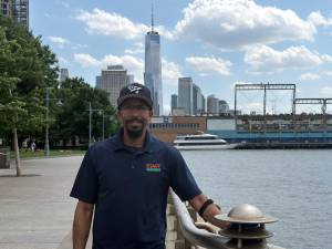 Dwayne Cremona, assistant vice president of facilities at the Hudson River Park Trust, has spent two decades watching the Lower West Side park thrive and grow, along with his responsibilities.