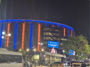 Madison Square Garden getting reading for the Knicks 2026 playoff campaign.