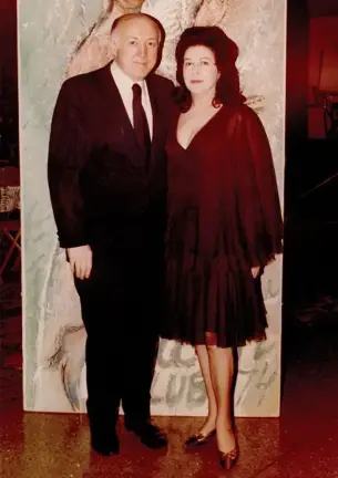 Real estate investor Sol Goldman and his wife, Lillian Goldman. Their estate and the companies that control the family’s vast Manhattan real estate holdings are now at the center of ongoing litigation among their heirs.
