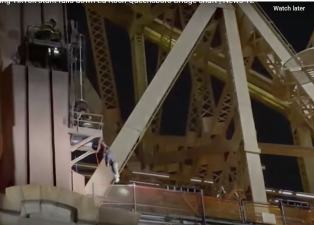 An injured 16-year-old teen was hoisted from a 50 ft maintenance shaft on the Queensboro Bridge on Feb. 16. His companions fled after he fell leaving him alone in the shaft for hours. He lost blood and suffered a brain injury.