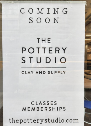 The Pottery Studio’s newest location is coming to Chelsea, bringing a new creative space which will invite locals to spin, glaze, and fire their own works of art.