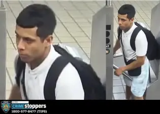 Surveillance photo of Luis Gil, July 13, 2023, shortly after he murdered Hugo Morales.