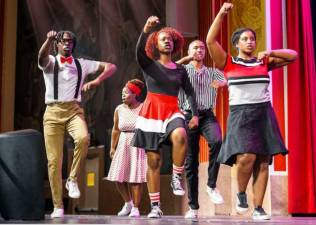 The play “The Movement” celebrates the kids who marched against segregation with Dr. Martin Luther King Jr. in Birmingham, AL in 1963. Photo: Symphony Space