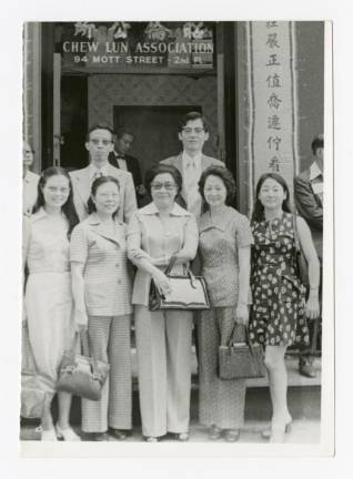 The Chew Lun Association, a community organization for immigrants. Photo: Emile Bocian, courtesy of The Museum of Chinese in America (MOCA)