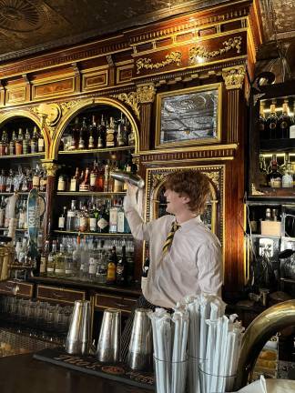 Sean Halbert, the bartender, for now.