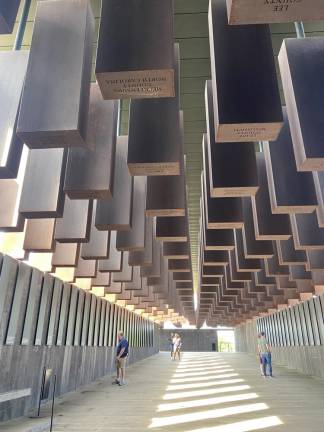 The National Memorial for Peace and Justice in Montgomery, Alabama. Photo: Stephan Russo